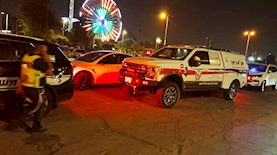 זירת אירוע גני יהושע, צילום: זקא